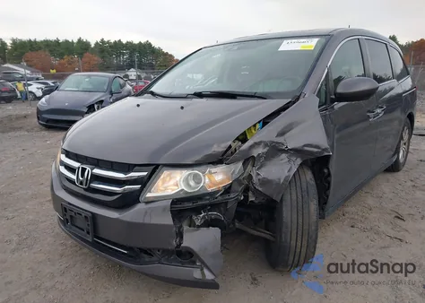2016 Honda Odyssey Ex-L from USA, damaged, VIN 5FNRL5H68GB164385